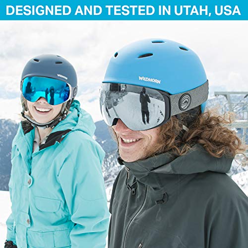 Drift Snowboard & Ski Helmet- US Ski Team Official Supplier - For Men, Women & Youth - Unparalleled Style, Performance & Safety w/ Active Ventilation. Official Snow Helmet of Olympian Ashley Caldwell. Ski WildHorn Outfitters 