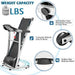 Merax Folding Treadmill Electric Treadmill Motorized Running Machine with Speakers for Home Use,Easy Assembly Running Machine Walking and Jogging Machine,12 Preset Programs Sports Merax 