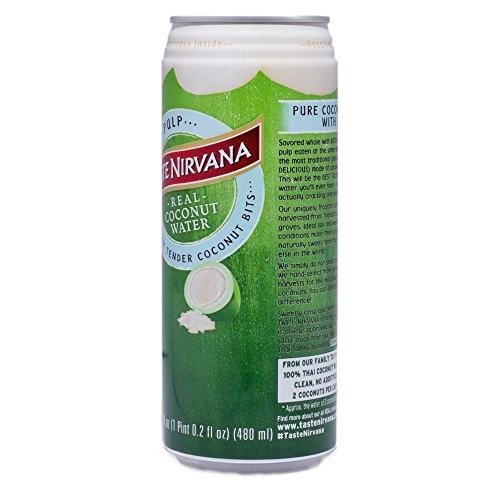 Real Coco Pulp, Coconut Water with Tender Coconut Bits (Pack of 12) Food & Drink Taste Nirvana 