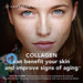 Collagen Peptides Packets | Box of 30 Individual Stick Packs | Grass Fed Hydrolyzed Collagen Protein Powder | Unflavored, Easy to Mix | Paleo & Keto Friendly | Promotes Healthy Joints, Gut, Skin, Hair Supplement AMANDEAN 