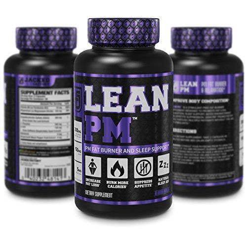 LEAN PM Night Time Fat Burner, Supplement Jacked Factory 