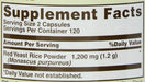 Sundown Naturals Red Yeast Rice 1200 mg Capsules (240 Count), Naturally Derived, Gluten Free, Dairy Free, Non-GMO, No Artificial Flavors Supplement Sundown Naturals 