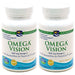 Omega Vision, 1000 mg, 60 ct by Nordic Naturals (Pack of 2) Supplement Nordic Naturals 