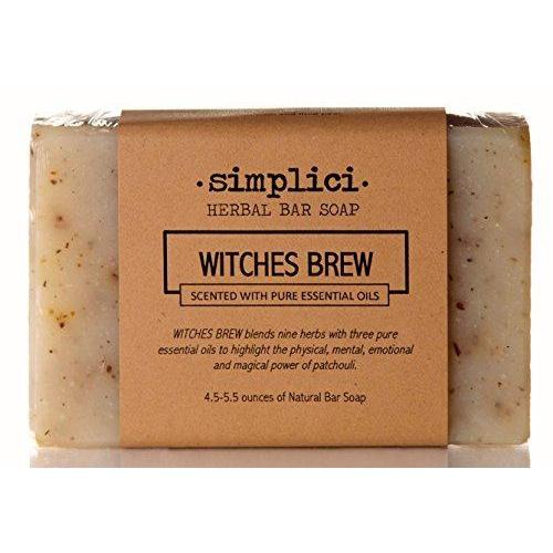SIMPLICI Witches Brew Bar Soap Value Bag (6 Bars) Natural Soap Simplici 