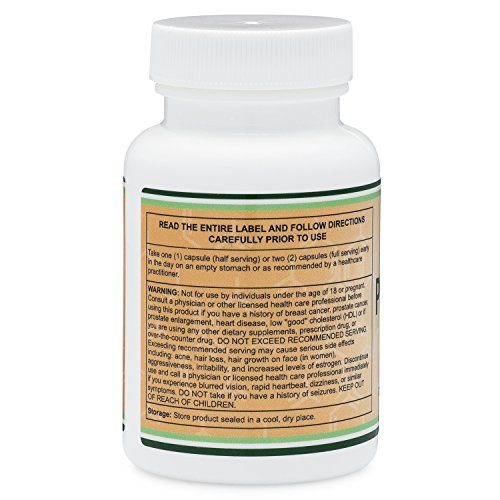 Pregnenolone - Third Party Tested - 120 Capsules - Made in The USA - 100mg Per Serving by Double Wood Supplements Supplement Double Wood Supplements 