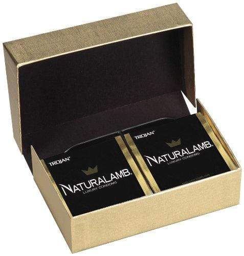 TROJAN NaturaLamb Luxury Lubricated Natural Skin Condoms 10 ea Condom Naturalamb 