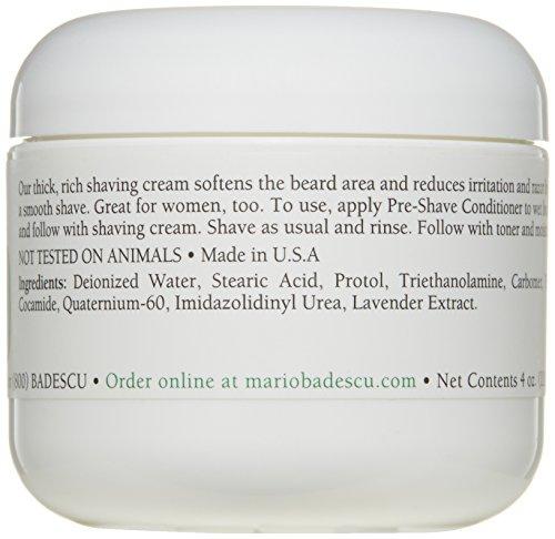 Mario Badescu Shaving Cream, 4 oz. Skin Care Mario Badescu 