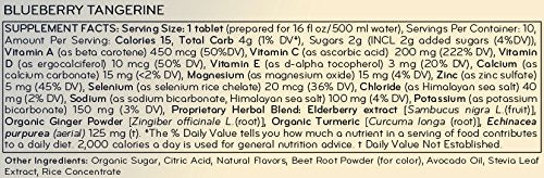 Nuun Immunity: Zinc, Turmeric, Elderberry, Ginger, Echinacea, and Electrolytes for an Anti-Inflammatory and Antioxidant Boost in Immune Support and Hydration, Blueberry Tangerine 8-Pack Supplement Nuun 