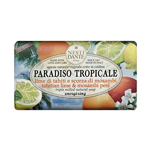 Nesti Dante Nesti dante paradiso tropicale triple milled natural soap - tahitian lime and mosambi peel, 8.8oz, 8.8 Ounce Natural Soap Nesti Dante 