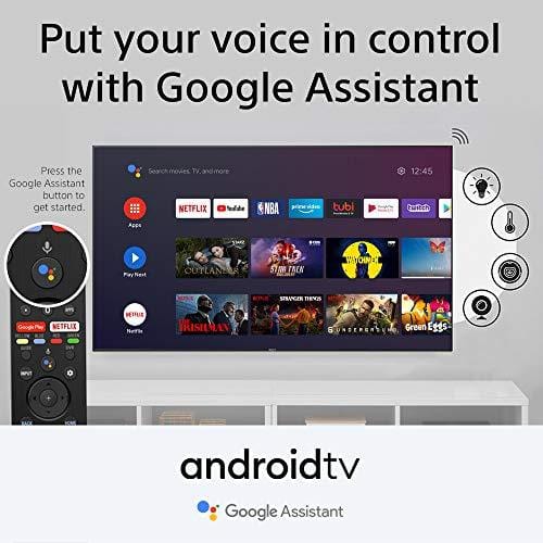 Sony X800H 43 Inch TV: 4K Ultra HD Smart LED TV with HDR and Alexa Compatibility - 2020 Model Home Entertainment Sony 