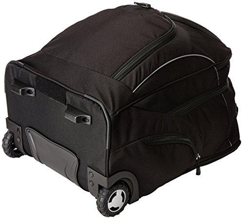 High Sierra Powerglide Wheeled Laptop Backpack, Black (Black, Black) Backpack High Sierra 