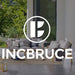 Incbruce Outdoor Patio Furniture Loveseat 2-Piece and Bistro Coffee Table Set Furniture Bench with Cushion, Lawn Front Porch Garden, Steel Frame, Brown Lawn & Patio Incbruce 