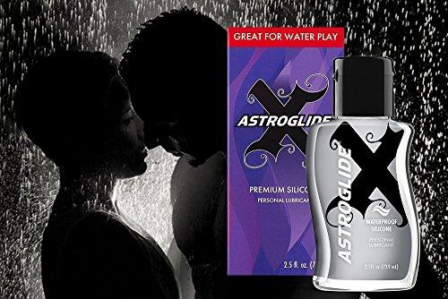 Astroglide X, Premium Waterproof Silicone Personal Lubricant, 2.5 oz. Lubricant Astroglide 
