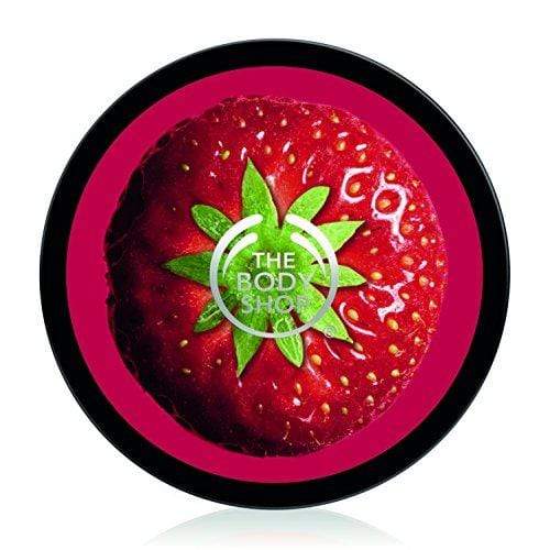 The Body Shop Strawberry Body Butter, Softening Body Moisturizer, 6.75 Oz. Skin Care The Body Shop 