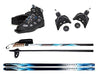 Whitewoods 75mm 3Pin Cross Country Ski Package; Boots, Bindings, Poles, 157cm Skis (Skiers 90-120 lbs.) (37) Ski Whitewoods 