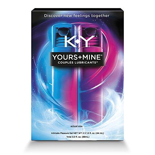 K-Y Yours & Mine Couples Lubricant for Him & Her, oz. each, 2 bottles/ ShopWell K-Y Yours & Mine Couples Lubricant for Him & Her, oz. each, 2 bottles/ ShopWell
