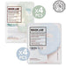 The Face Shop Mask.Lab Double Wrap Premium Facial Sheet Mask, Chitosan & Double Wrap X 4 Sets (Total 8 Sheets) /(25G Each) Skin Care THEFACESHOP 