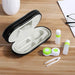 2 in 1 Double Sided Portable Glasses Case and Contact Lens Case Kitchen SteelFever 