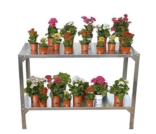 Palram HobbyGrower Galvanized 2-Level Shelving System Home Palram 