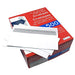 Top Flight PSTF10NWT #10 Envelopes, Strip & Seal, Security Tinted, White Paper, 24 lb, 500 Count Office Product Top Flight 