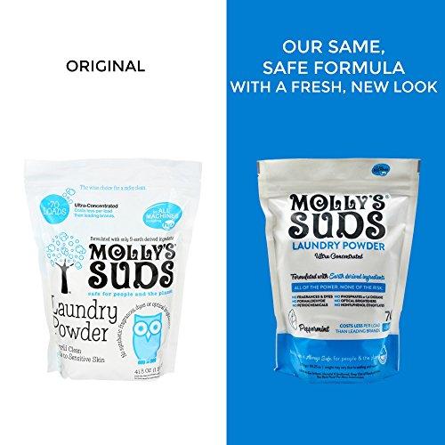 Molly's Suds Original Laundry Powder 70 Loads, Natural Laundry Soap for Sensitive Skin Laundry Detergent Molly's Suds 