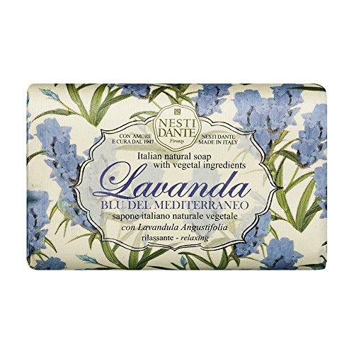 Nesti Dante Nesti dante lavanda natural soap - blu del mediterraneo - relaxing, 5.29oz, 5.29 Ounce Natural Soap Nesti Dante 