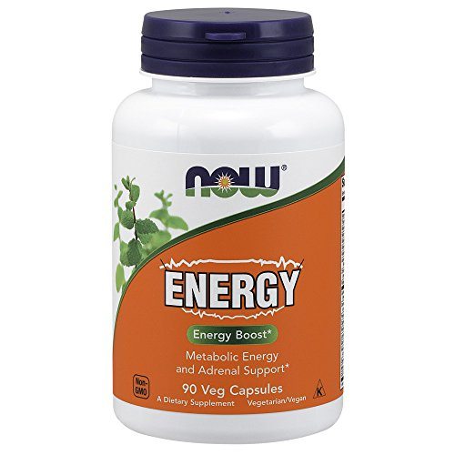 NOW Energy Dietary Supplement, 90 Capsules Supplement NOW Foods 