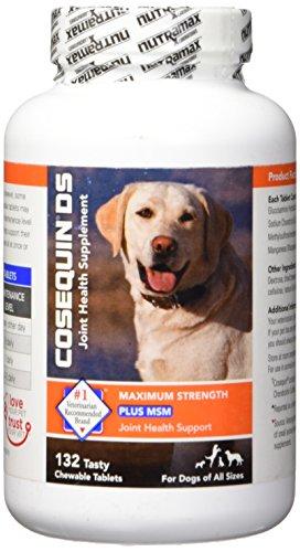 Nutramax Cosequin DS Plus with MSM Chewable Tablets, 132 Count Animal Wellness Nutramax 