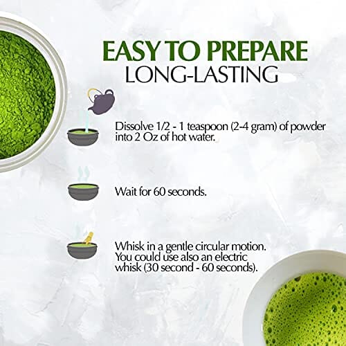 Kagoshima Tea Organic Matcha Green Tea Powder – 30g Ceremonial Grade Matcha – Premium Organic Matcha with Natural Sweetness and Grassy Taste – Easy Brewing Matcha Grocery JAPANESE GREEN TEA CO. HARVESTED WITH IN JAPAN 