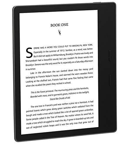 All-new Kindle Oasis - Now with adjustable warm light - Includes special offers Digital Text Amazon 