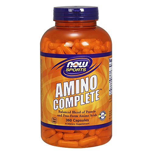 NOW Sports Amino Complete,360 Capsules Supplement Now Sports 