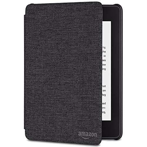 All-new Kindle Paperwhite Water-Safe Fabric Cover (10th Generation-2018), Charcoal Black Digital Accessories Amazon 