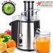 Mueller Austria Juicer Ultra 1100W Power, Easy Clean Extractor Press Centrifugal Juicing Machine, Wide 3” Feed Chute for Whole Fruit Vegetable, Anti-drip, High Quality, BPA-Free, Large, Silver Kitchen Mueller Austria 