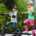 KAMUGO Kids Adjustable Helmet, with Sports Protective Gear Set Knee Elbow Wrist Pads for Toddler Age 3-8 Boys Girls, Bike Skateboard Hoverboard Scooter Rollerblading Helmet Set（Pink） Outdoors KAMUGO 