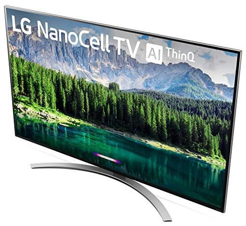 LG 55SM8600PUA Nano 8 Series 55" 4K Ultra HD Smart LED NanoCell TV (2019), Black Home Entertainment LG 