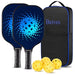 Beives Pickleball Paddles Graphite Pickleball Set Honeycomb Pickleball Rackets Equipment with 2 Pickleball Racquets, 4 Balls and a Portable Carry Bag Sports Beives 