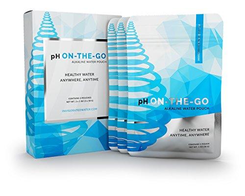 pH ON-THE-GO Alkaline Water Filter Pouch Accessory Invigorated Water 