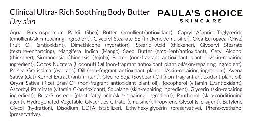 Paula's Choice CLINICAL Ultra-Rich Soothing Body Butter, 4 Ounce Bottle, with Shea Butter Skin Care Paula's Choice 