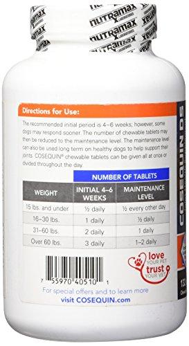 Nutramax Cosequin DS Plus with MSM Chewable Tablets, 132 Count Animal Wellness Nutramax 