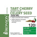 Bronson Tart Cherry Extract + Celery Seed 1000mg, 120 Vegetarian Capsules Supplement Bronson 