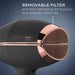 INFINITIPRO BY CONAIR 1875 Watt AC Motor Pro Hair Dryer, Black / Rose Gold Beauty Conair 