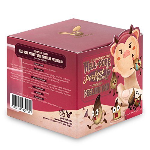 Elizavecca Milky Piggy Hell-Pore perfect wine sparkling peeling pad Skin Care Elizavecca 