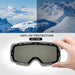 OutdoorMaster Ski Goggles PRO Replacement Lens - 20+ Different Colors ( VLT 12% Sapphire Lens with Free Carrying Pouch ) Ski OutdoorMaster 