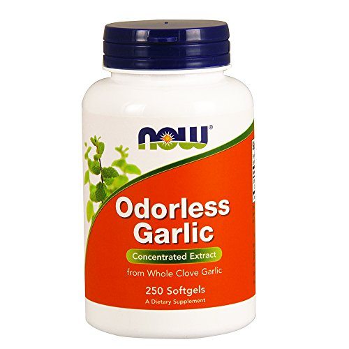 NOW Odorless Garlic,250 Softgels Supplement NOW Foods 