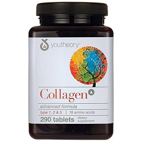 Youtheory Collagen Advanced, 290 ct Supplement Youtheory 