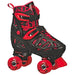 Roller Derby Trac Star Boy's Adjustable Roller Skate, Grey/Black/Red, Large (3-6) Outdoors Roller Derby 