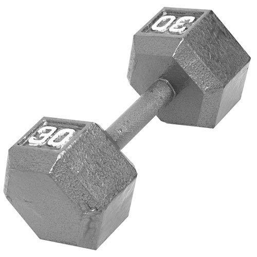 CAP Barbell Solid Hex Dumbbell, Single (30-Pound) Sport & Recreation CAP Barbell 