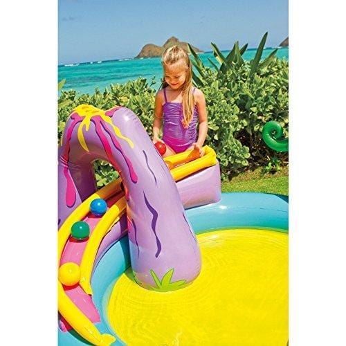 Intex Dinoland Inflatable Play Center, 131in X 90in X 44in, for Ages 3+ Toy Intex 