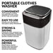 Farberware Professional FCW10BSCWHA 1.0 Cu. Ft. Portable Clothes Washer with 7-lb Load Capacity, Silver & Chrome Kitchen Farberware 