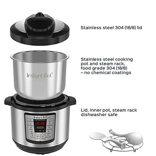 LUX80 8 Qt 6-in-1 Multi- Use Programmable Pressure Cooker, Slow Cooker, Rice Cooker, Sauté, Steamer, and Warmer Kitchen & Dining Instant Pot 